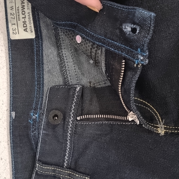 Adidas Denim Jeans W27 L32 - Picture 8 of 8